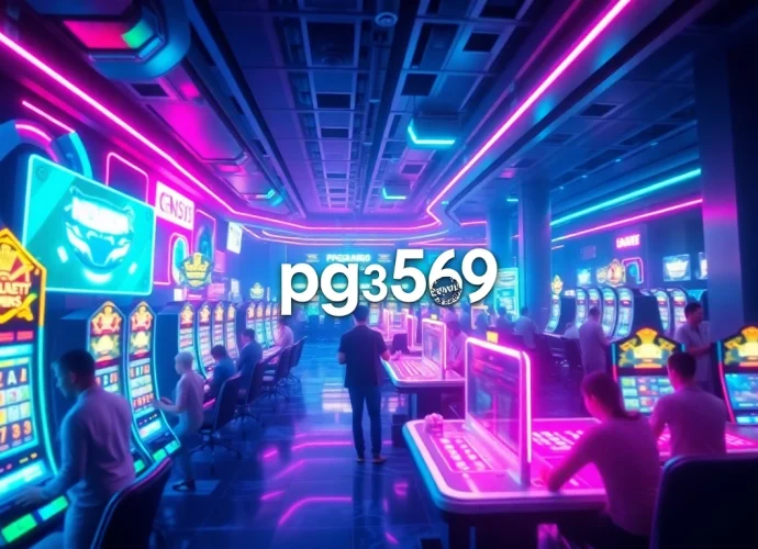 Experience the excitement of gaming at pgg369, showcasing vibrant casino environments and dynamic players.