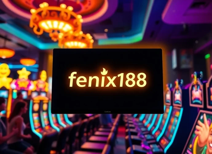 Experience the excitement of fenix168 with vibrant casino gaming visuals.