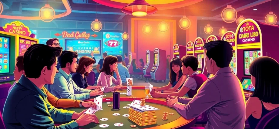 Experience the excitement of gaming at https://jun88casino.top/ with diverse players at vibrant tables.