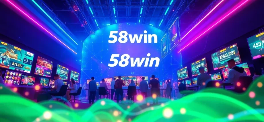 Experience an exciting gameplay moment with 58win in a vibrant digital setting.