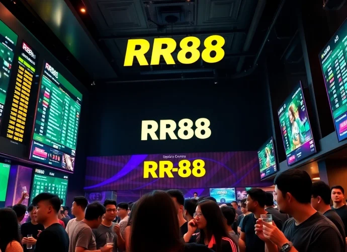 Explore the RR88 sports betting excitement in a vibrant lounge atmosphere.