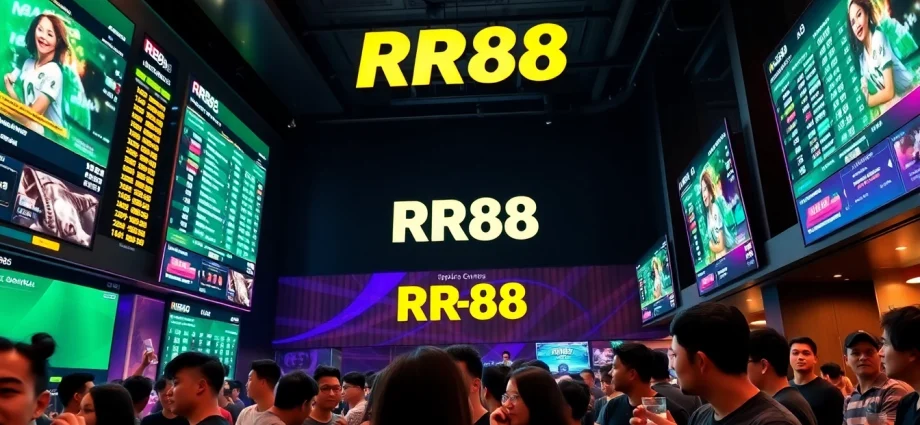 Explore the RR88 sports betting excitement in a vibrant lounge atmosphere.